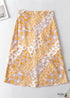 Boho Skirts in Retro Gypso Yellow and Pink For Women